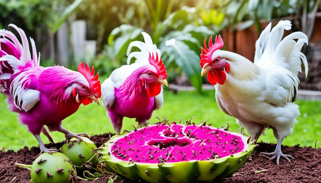 Dragon Fruit for Chickens