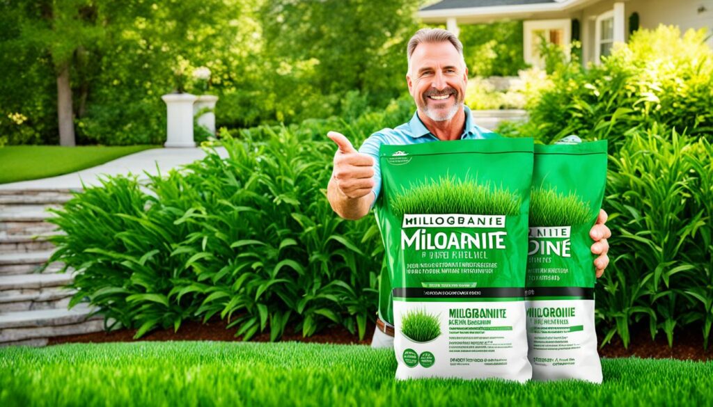 Expert recommended fertilizer Milorganite