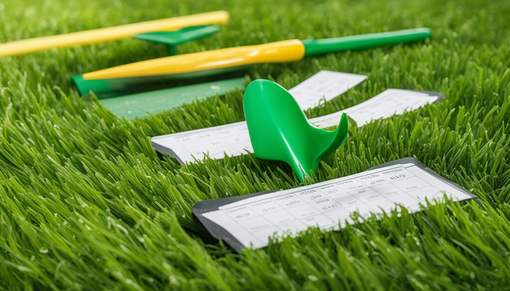 Seasonal fertilization for St. Augustine grass