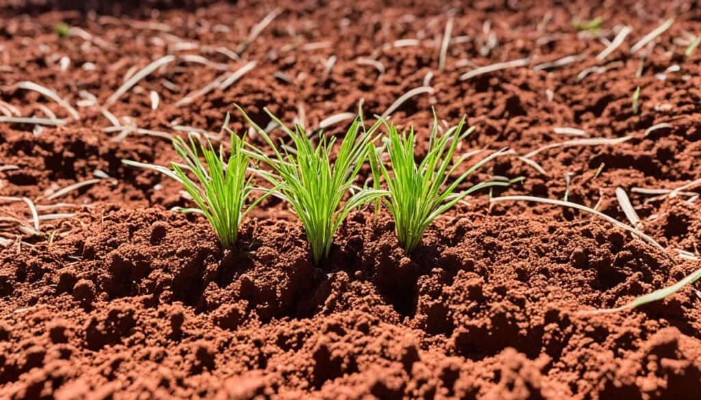 best grass seed for georgia red clay