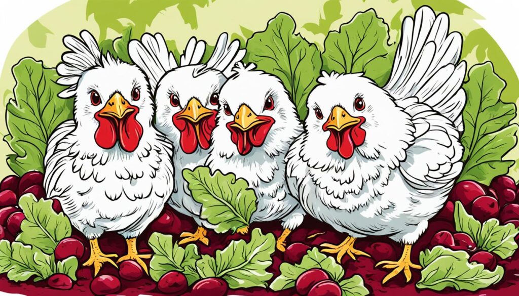 can chickens eat beet greens