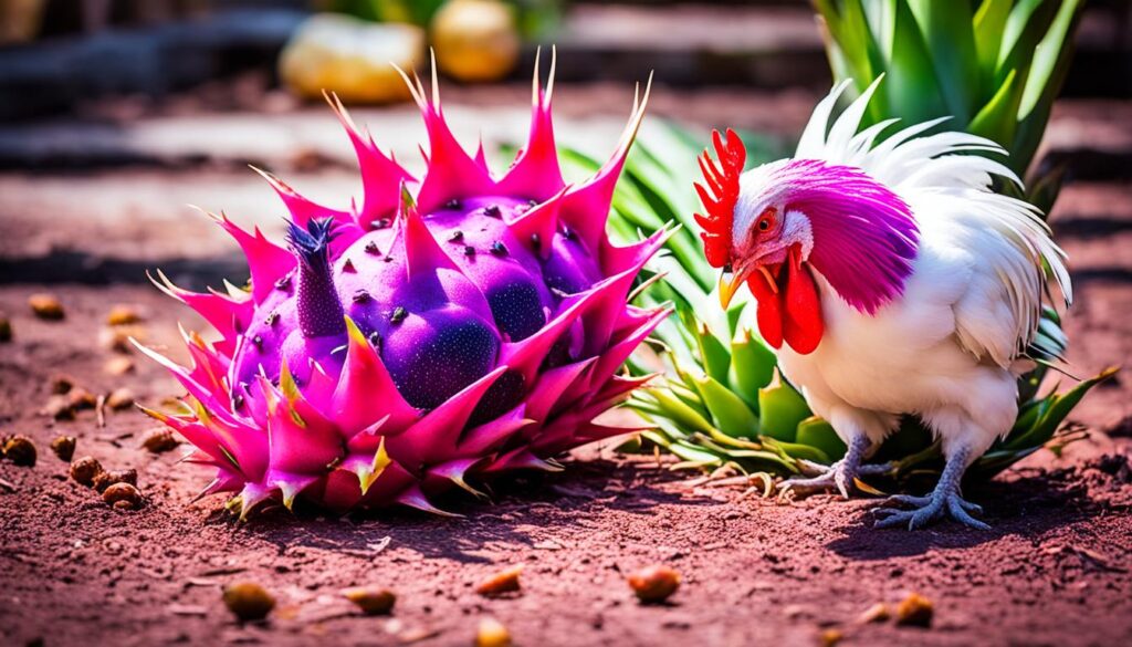 can chickens eat dragon fruit