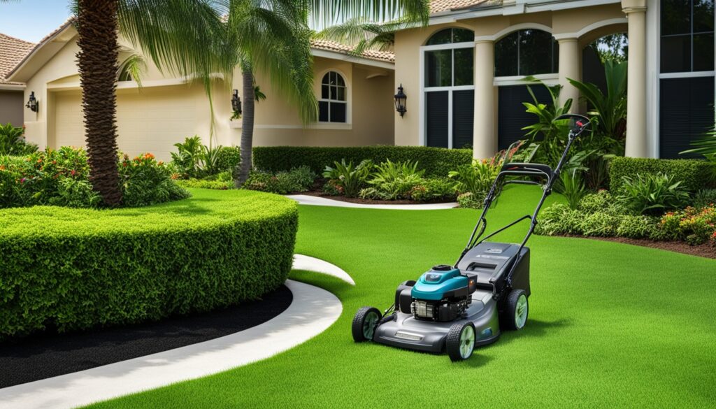 florida lawn mowing tips