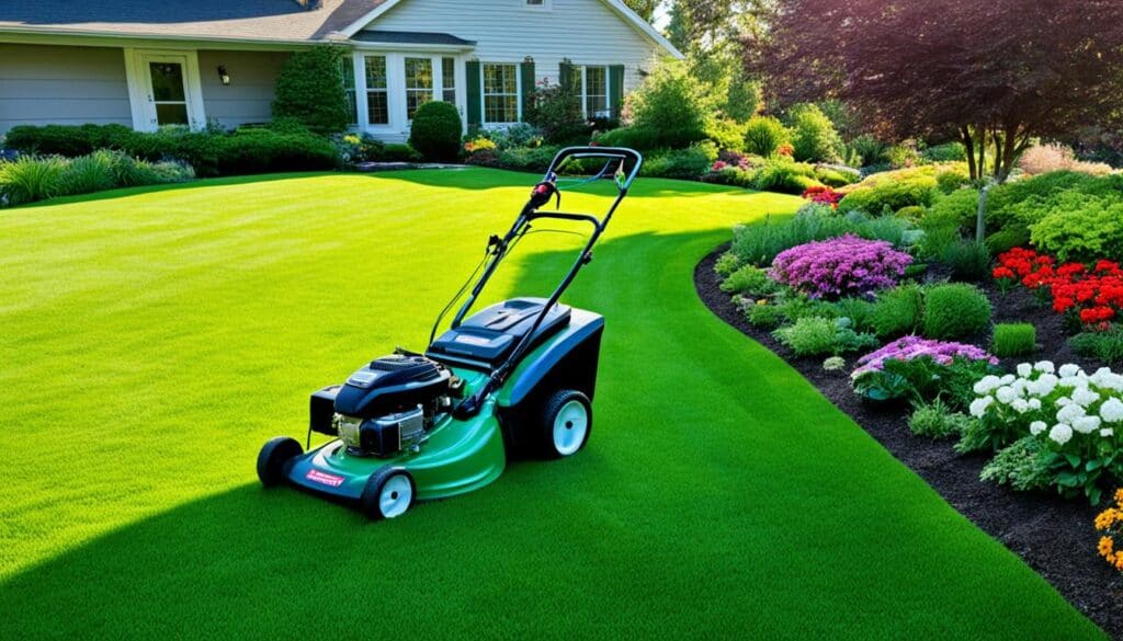 how long to wait to mow after lawn treatment