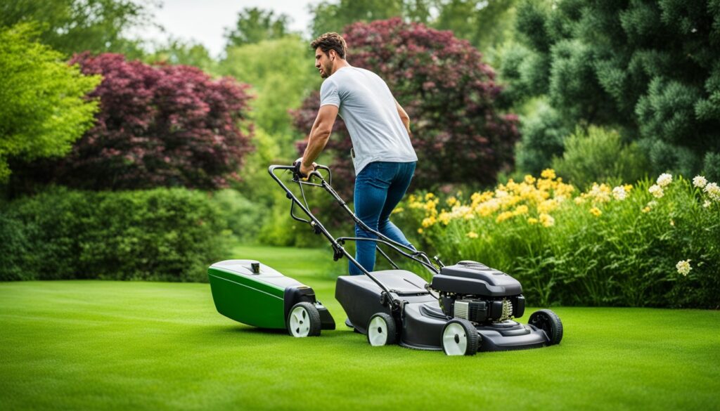 how to find lawn mowing jobs