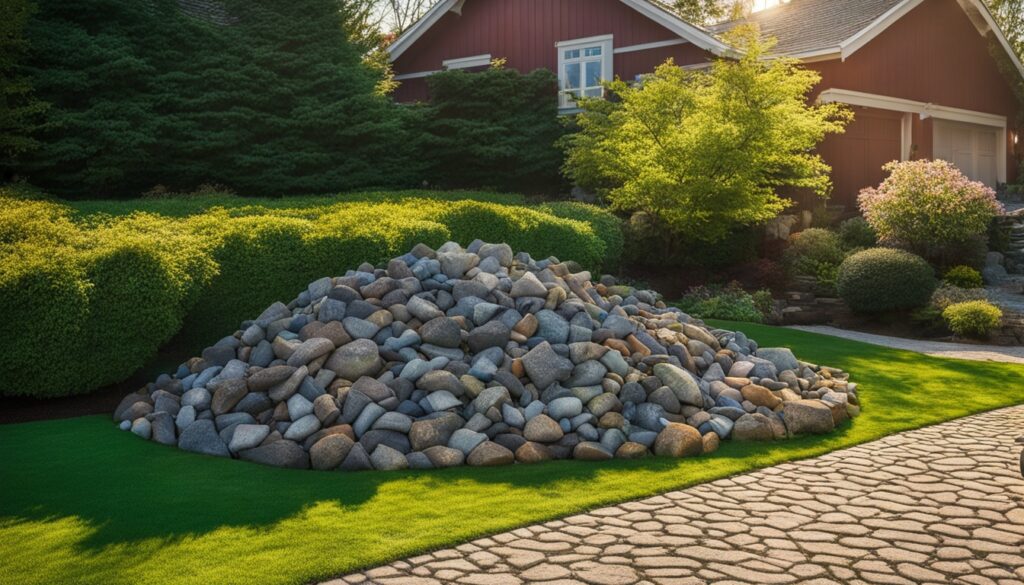 how to get rid of landscaping rocks