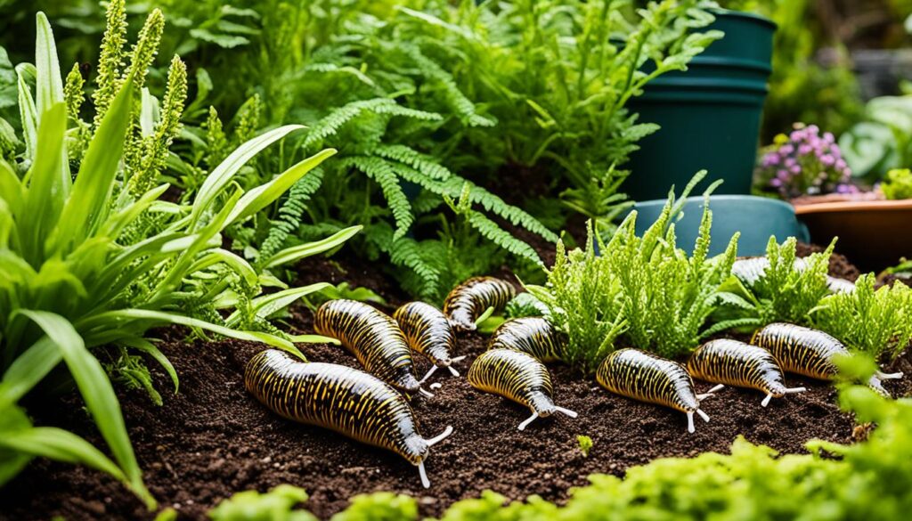 how to get rid of slugs in garden pet friendly