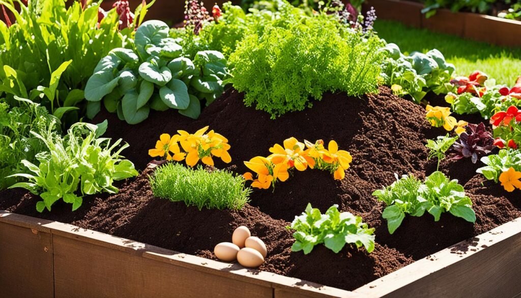 how to use kitchen waste for gardening