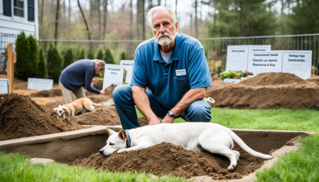 north carolina backyard pet burial rules