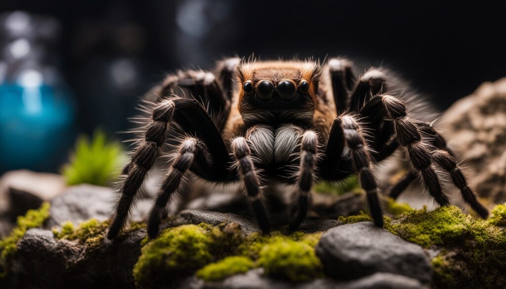 tarantulas as low-maintenance pets