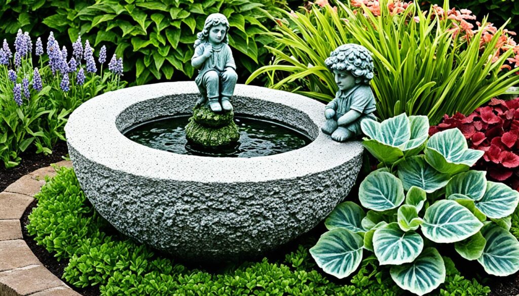 what cement to use for garden ornaments