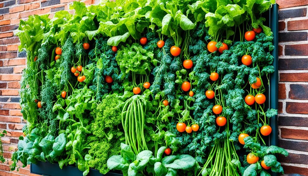 what vegetables grow best in vertical gardens