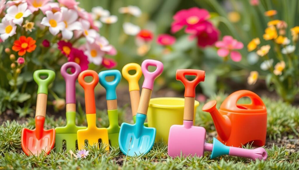 baby-friendly gardening tools