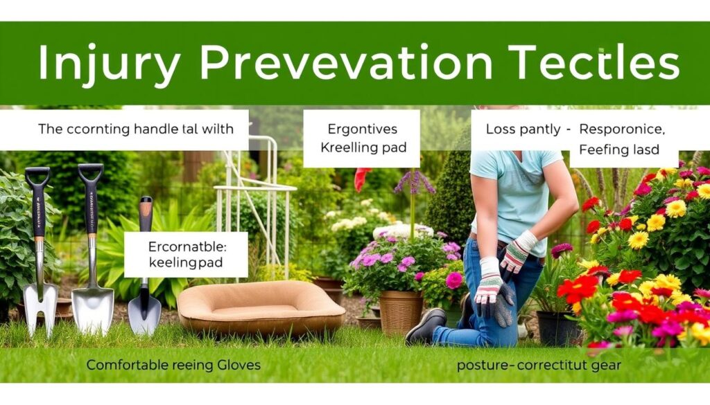 injury prevention in gardening