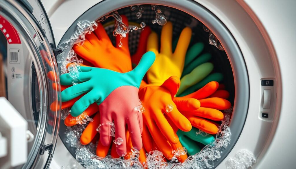 machine washing gardening gloves