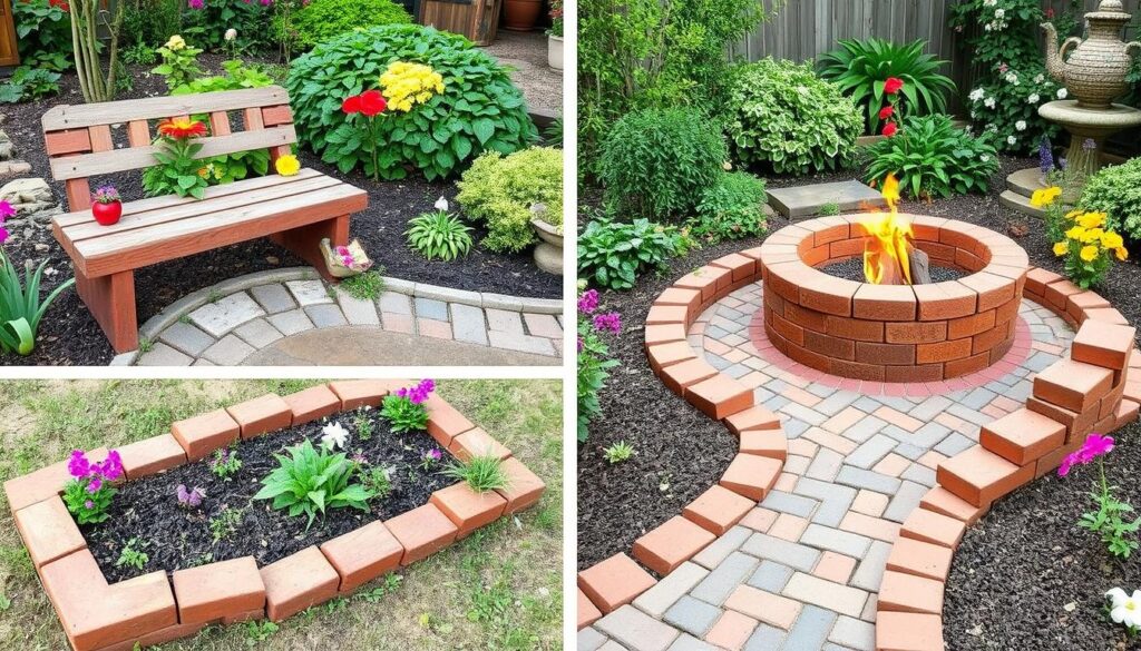 repurposing bricks for DIY projects