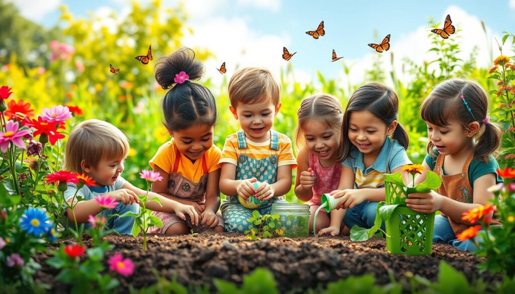 social skills development in gardening activities