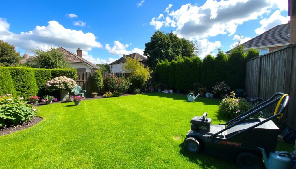 lawn maintenance