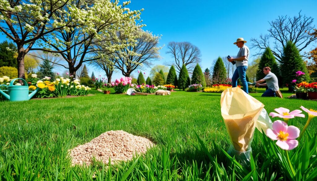 spring lawn care practices