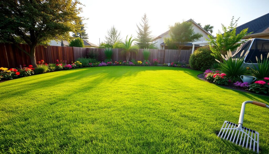 what is lawn care maintenance